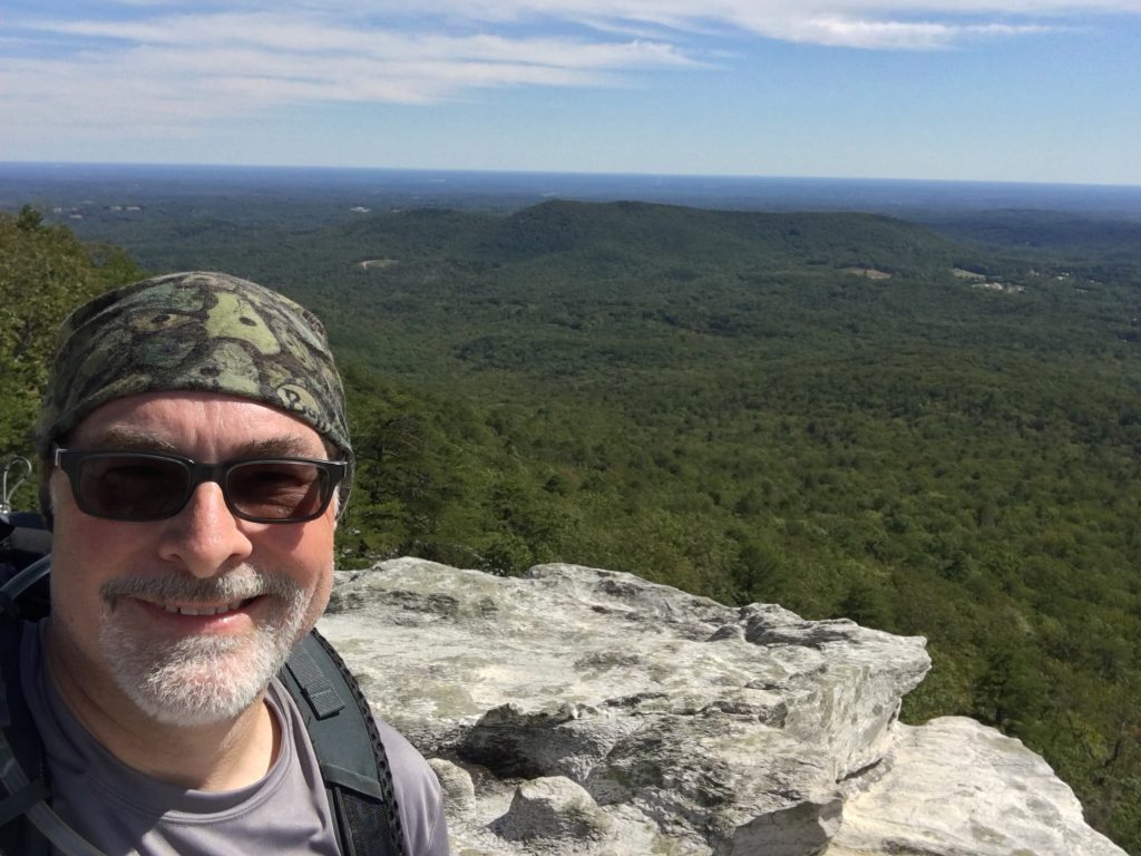 Beautiful day on Hanging Rock